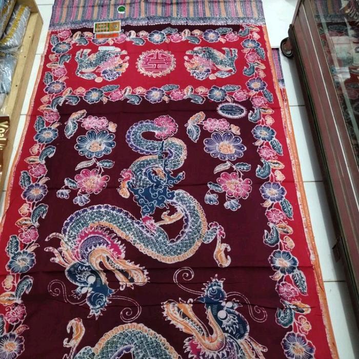 JTTOP" GENDONGAN BAYI MODEL SLING GENDONGAN MOTIF NAGA JARIK BATIK KAIN PANJANG WARNA MERAH BIRU