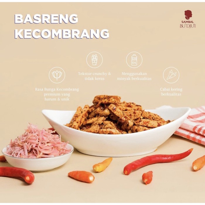 

Sambal Bu Djui - Basreng Kecombrang