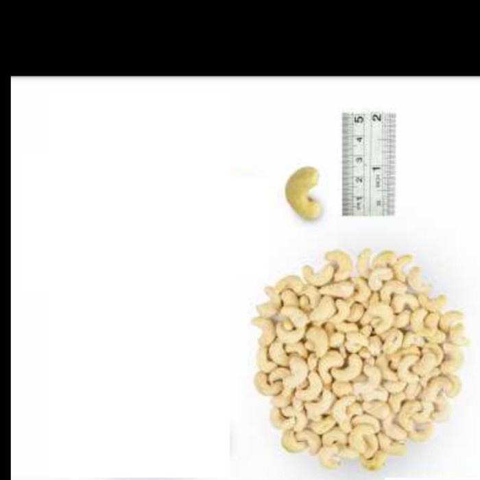 

1kg Kacang Mede - Mete - Mentah - Raw Cashew - Jumbo - Utuh Sulawesi