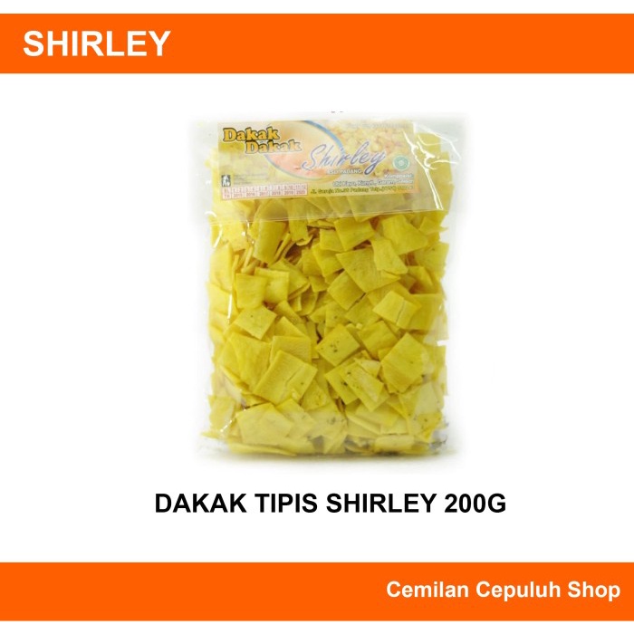 

Dakak tipis shirley 200g asli padang