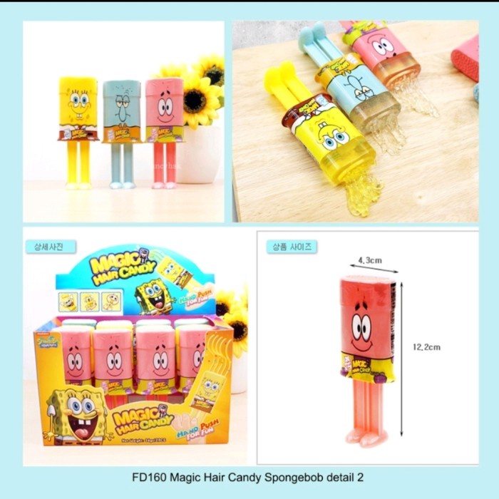 

Korean Magic Hair Candy Korea Squidward Spongebob Candy