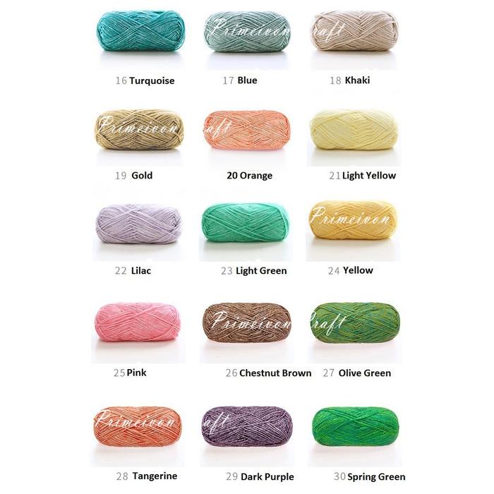 MNTB" BENANG RAJUT KATUN SEMPROT WOL /BENANG RAJUT STONEWASHED SW1