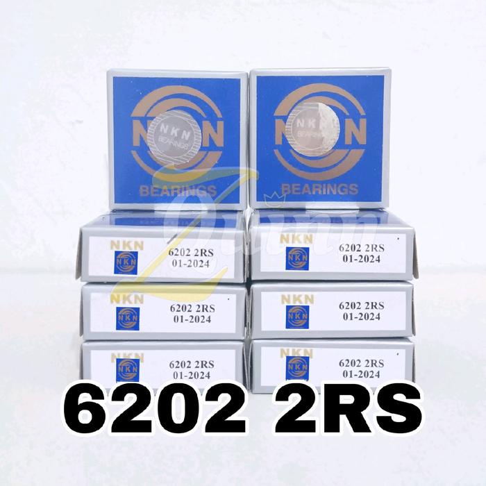 BEARING NKN 6202 2RS LAHER ORIGINAL UNTUK MESIN POMPA AIR TERLARIS