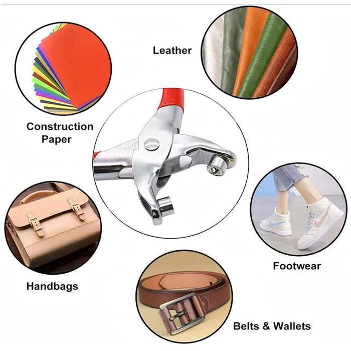 MNTB" TANG KANCING MATA AYAM ALAT PASANG PRESS JEPRET CETET PENGENCANG EYELET SABUK BAN PINGGANG TAS