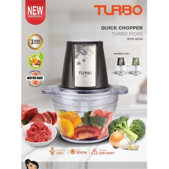 Turbo Fiore Quick Chopper EHM 8330 EHM8330