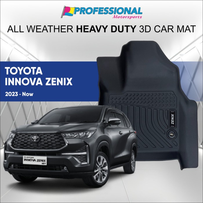 JT-TOP CARPET KARPET V2 3D ALL WEATHER T. INNOVA ZENIX