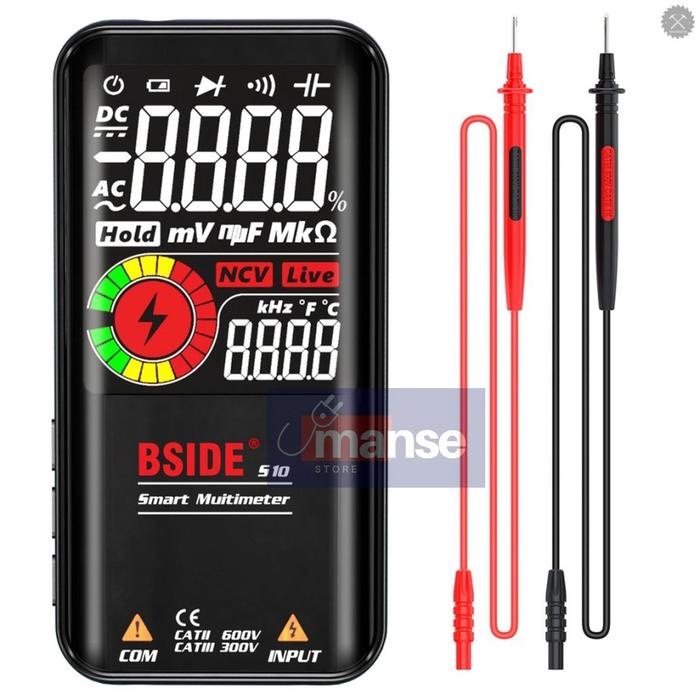 BSIDE S10 Auto Smart Multimeter Digital Avometer Multitester + NCV