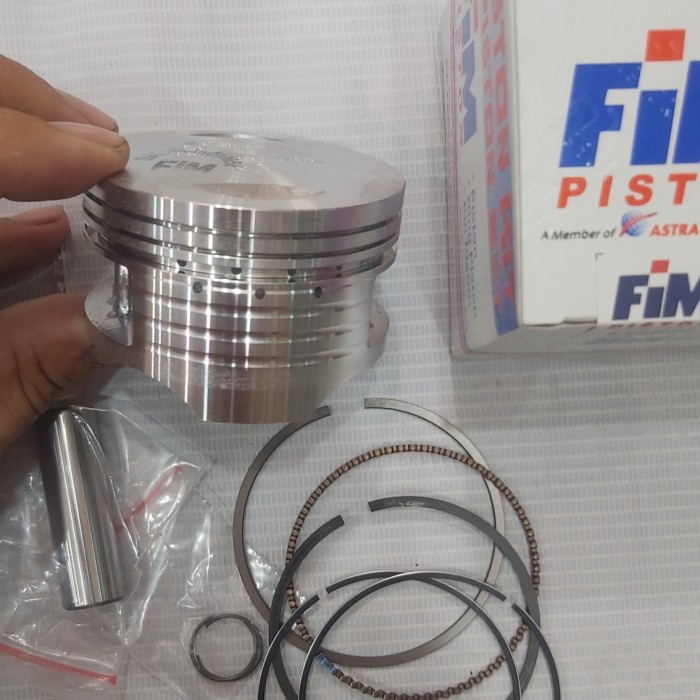 PISTON FIM HONDA TIGER OS STD 50 100 150 200 250 300 PLUS RING SEHER