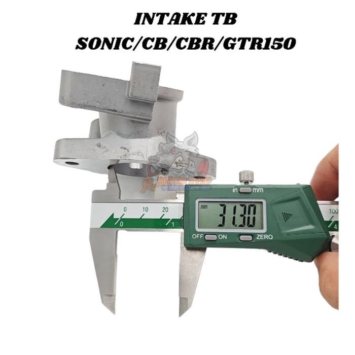 MANIFOLD INTAKE INTEK TB THROTTLE BODY DOWNDRAFT SONIC 150 R NEW CB150 R NEW CBR150 R SUPRA GTR 150