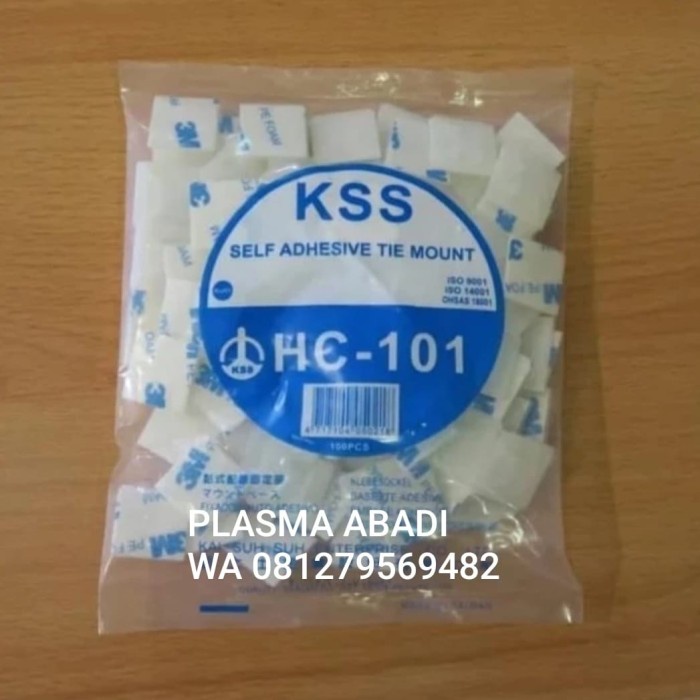 

Produk Terbaru Self Adhersive Tie Mount Kss Hc-101 Tie Mount Kss Hc-101 21.8X21.8X4Mm Cod