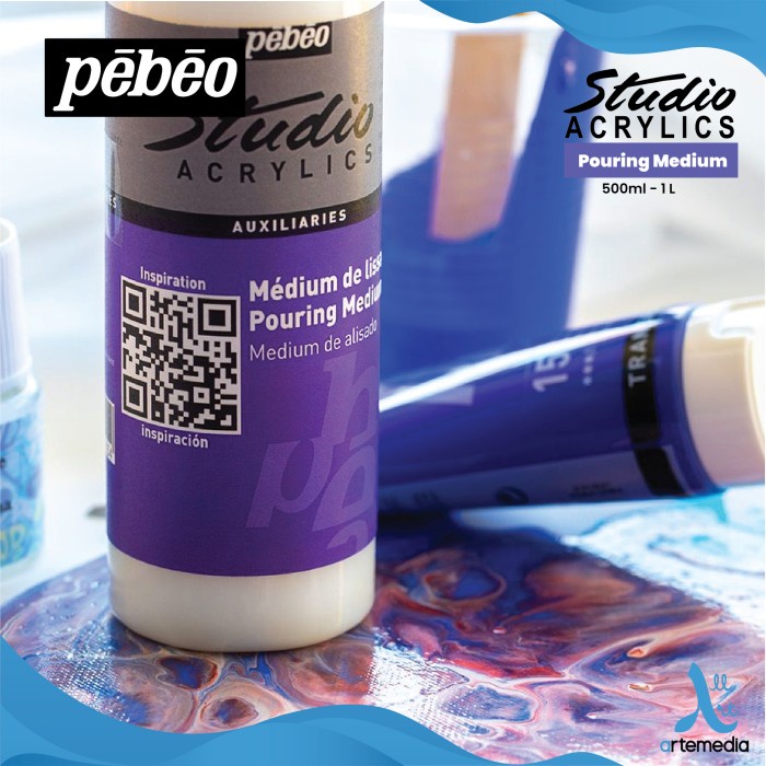 

TERLARIS Medium Cat Akrilik Pebeo Studio Acrylic Pouring Medium