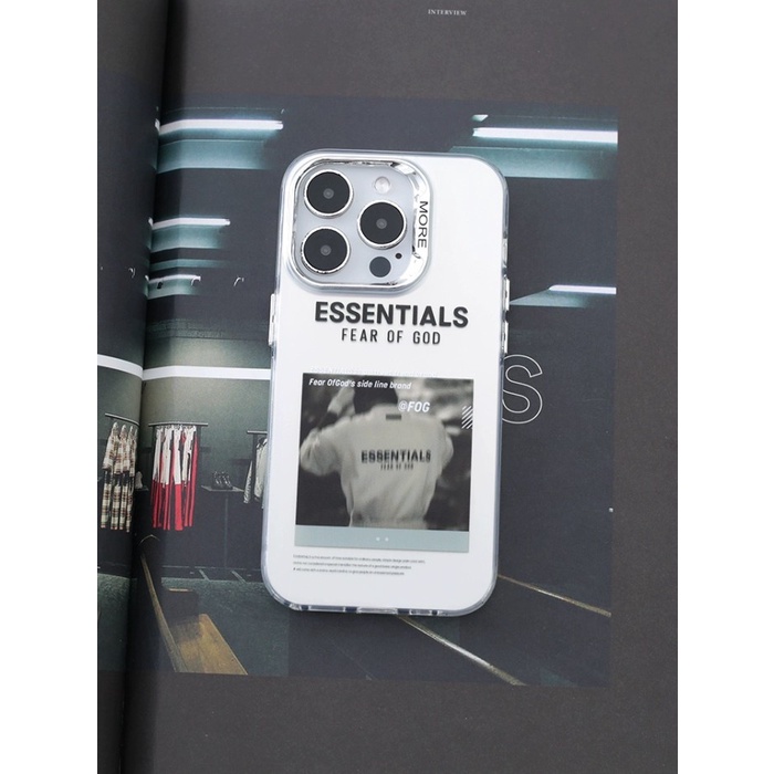 IDNS HARDCASE IPHONE FEAR OF GOD 02 WHITE CASE IPHONE 15 PRO MAX