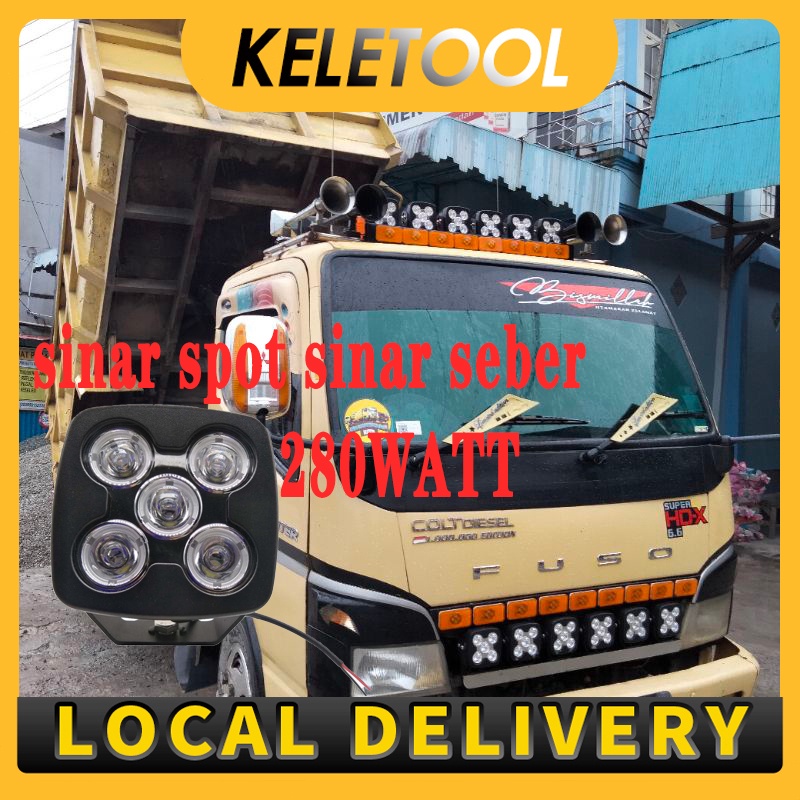 Lampu Tembak Sorot Truk Off Road Lampu Sorot Led Tembak 280W dipimpin lampu kerja lampu mobil lampu
