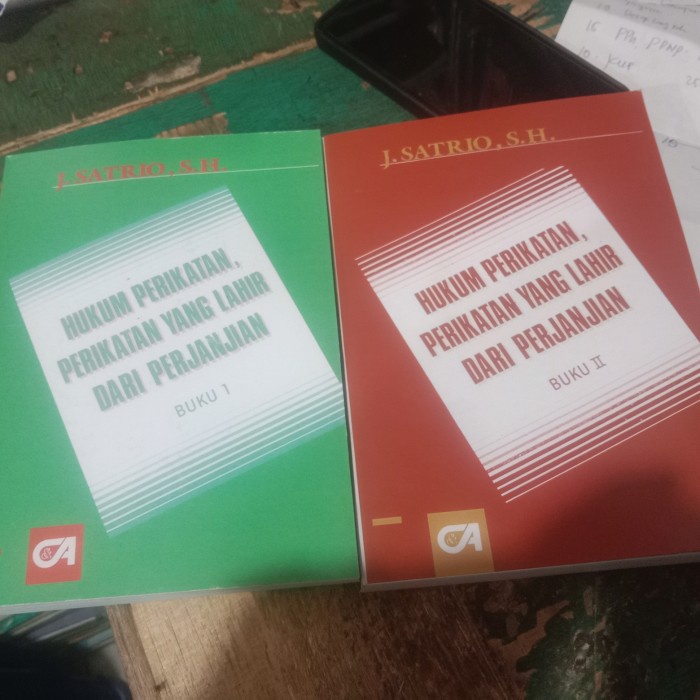 

SALE !!! HUKUM PERIKATAN PERIKATAN YANG LAHIR DARI PERJANJIAN BUKU 1 DAN 2 READYY