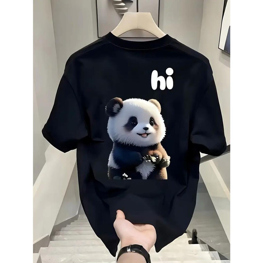 【COD】Bosgo T-shirt Baju Oversize Pria Putih Distro Lengan Pendek Kaos Pria Wanita Combed 24s kaos  a