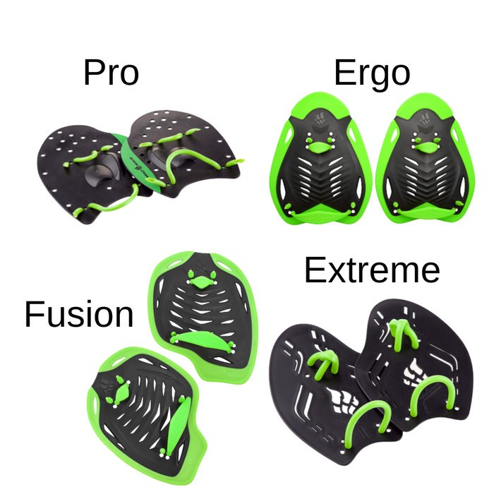 Hand Paddle Renang Mad Wave Swimming Paddle Outdoor