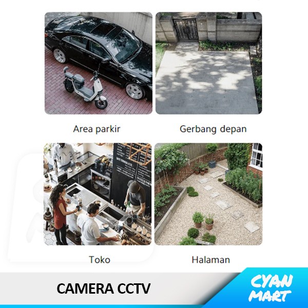 Kamera CCTV Xiao Mi Smart Outdoor Camera CCTV Wi-Fi Mi Home Apps