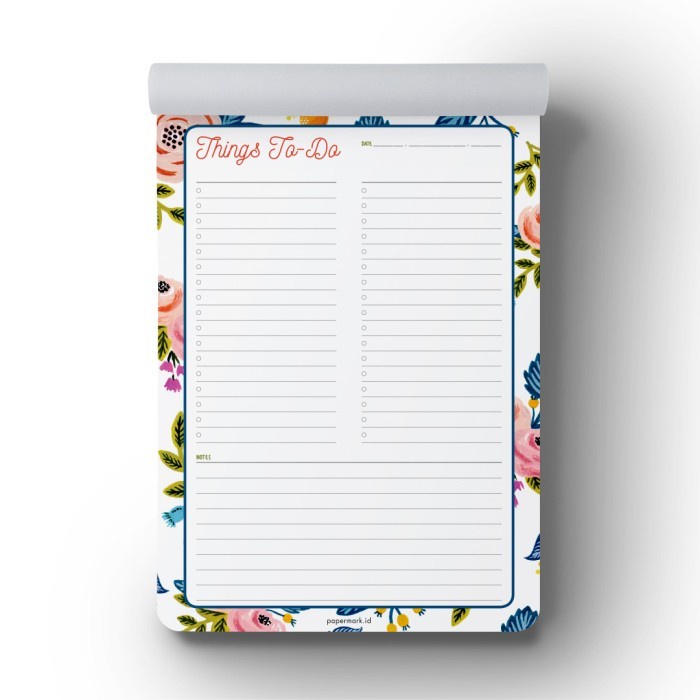 

[Savage] Things To-Do Summer Vibe Notepad