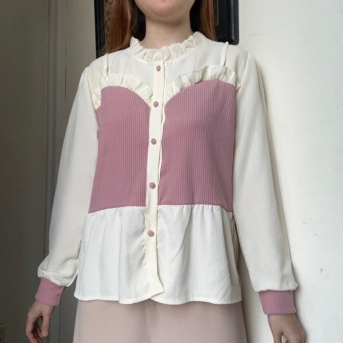 (Good) Abigail Top atasan blouse bkk wanita kemeja wanita korean Style By biel the label