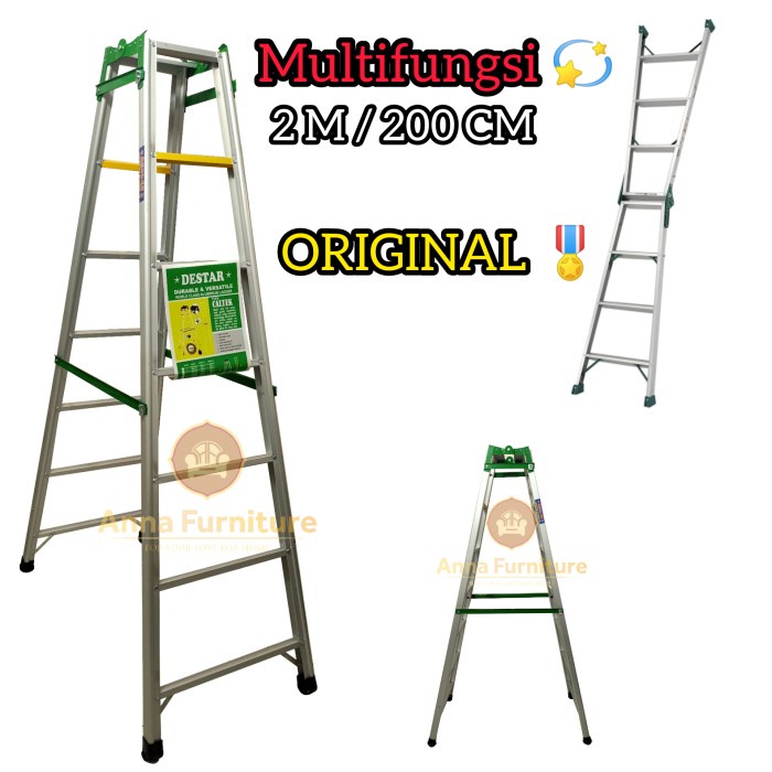 TANGGA LIPAT 2M ALUMINIUM