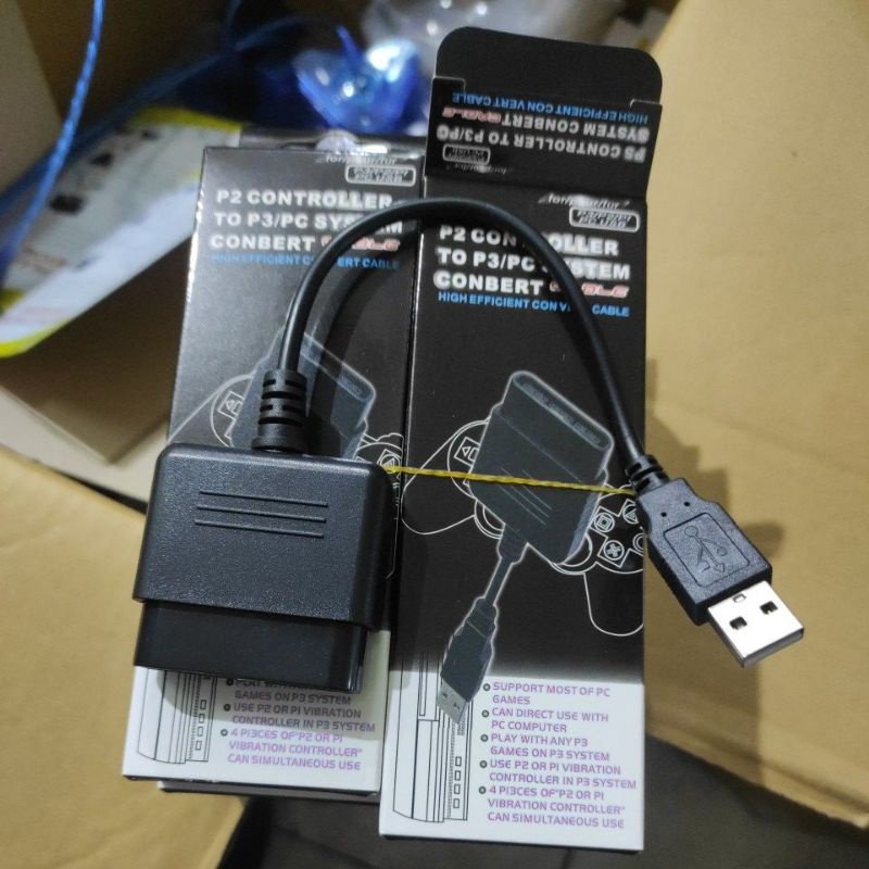 Converter Konverter 1 Slot Stik PS2 TO PS3 / PC -new