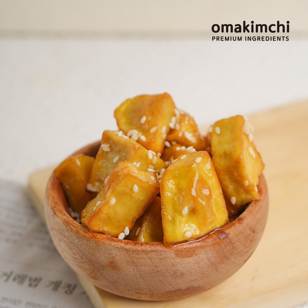 

A Korean Candied Sweet Potato / Goguma Mattang / Ubi Lapis Gula Korea