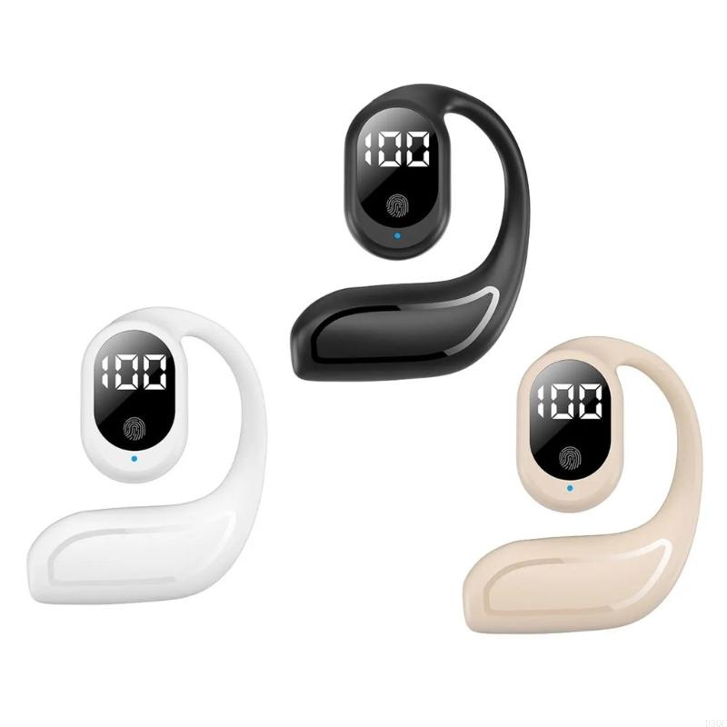 Wireless Earphones Earbuds With Led Display Sweatproof Features And Intuitived Controls For Gym Work