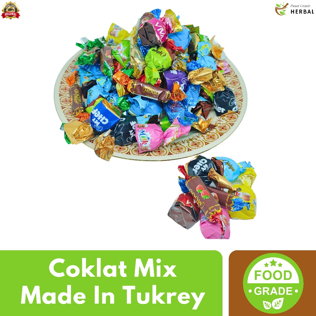 

A Coklat Arab Mix 1Kg Truffle Premium Asli Aneka Cokelat Turkey Turki Oleh Oleh Haji Dan Umroh