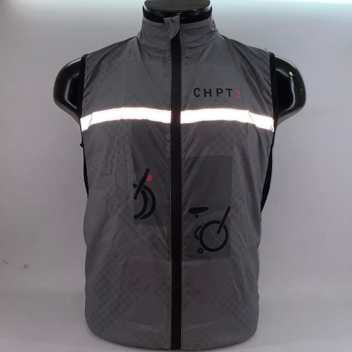 Promo Rompi Sepeda Brompton Chpt3 Vest Sepeda Gowes Windbreaker - V015