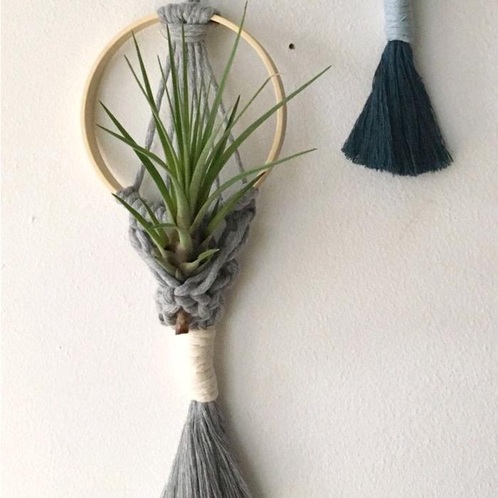 FREE ONGKIR Macrame wall hanging/ hiasan dinding/ dekorasi rumah Dinding Rotan toko shoft pink