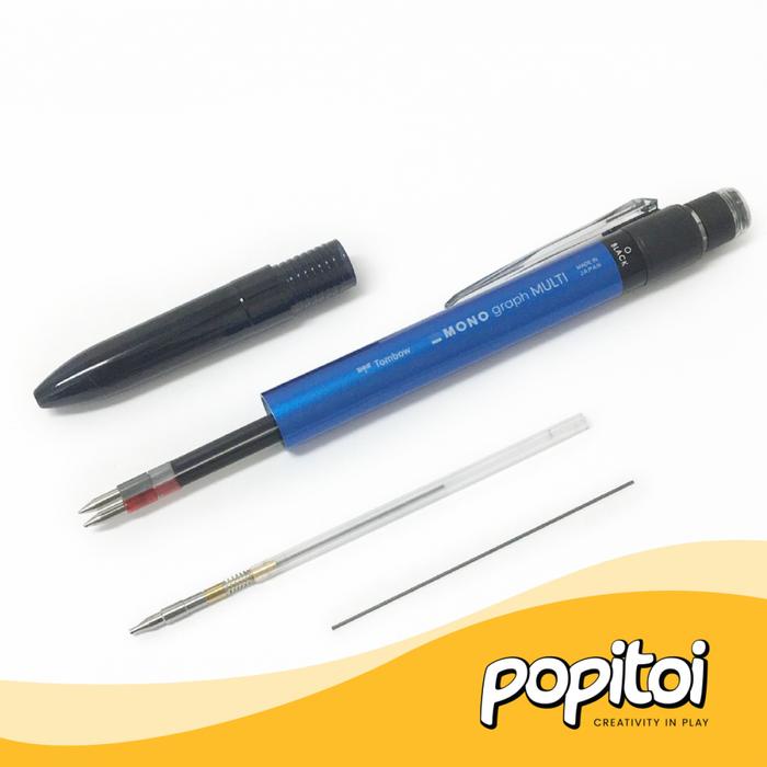 

Terlaris Tombow Mono Graph 2S 2&S Multi Function Ballpoint Pen Pulpen Pensil Mekanik Pulpen