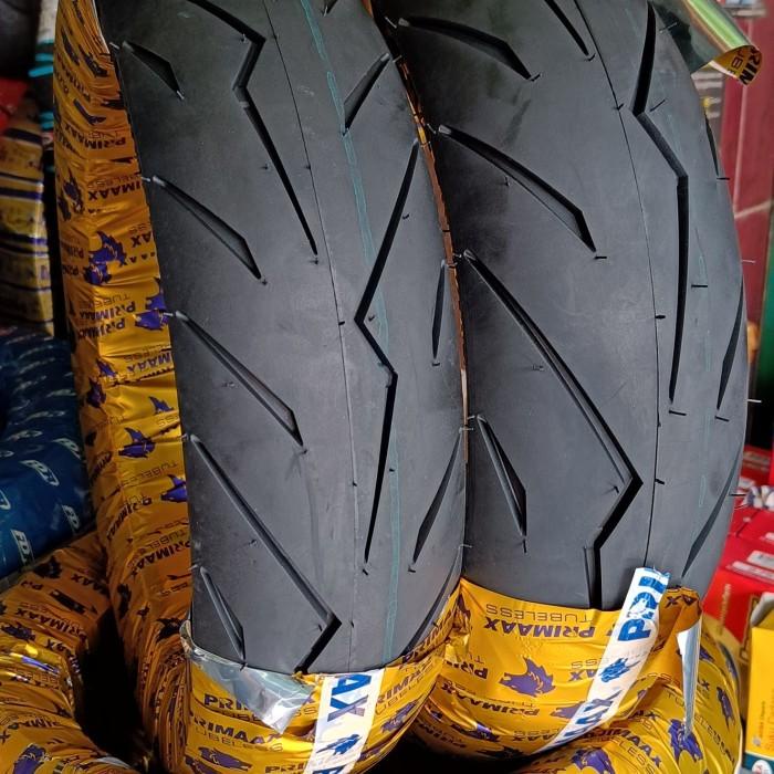 Ban Motor Vespa Matic Ring 12 Primax Sk03 110/70-12 & 120/70-12 Tubeles Model Pirelli Vespa