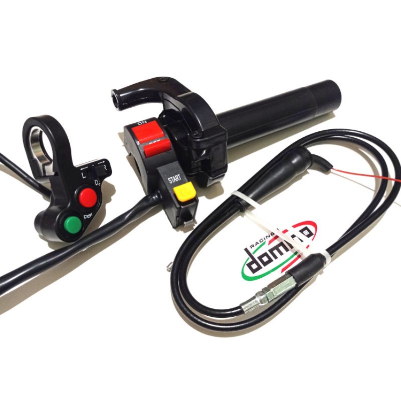 PAKET GAS SPONTAN YZ ORI THAILAND PLUS SAKLAR SET KIRI KANAN GAS SPONTAN KARBU 1 TALI GAS PANJANG