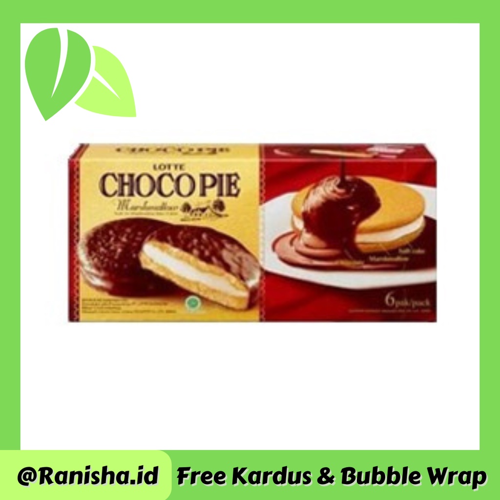 

Lotte Choco Pie Marsmallow (6'S) 156gr