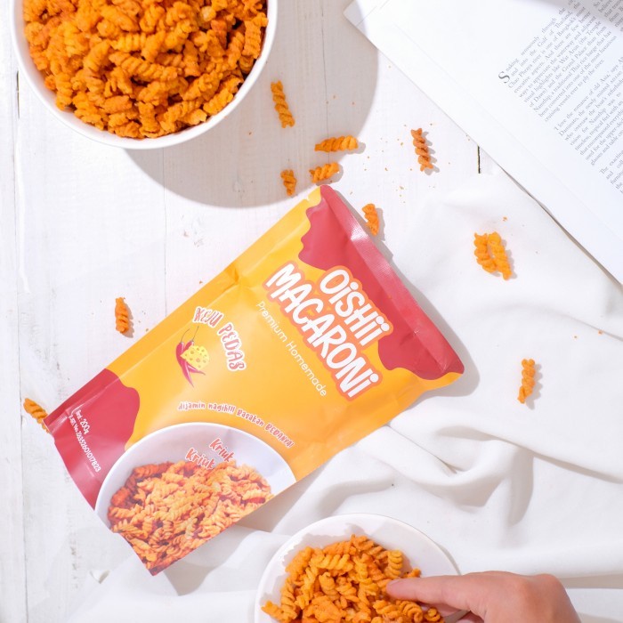 

(TopSeller) Oishii Macaroni Keju Pedas