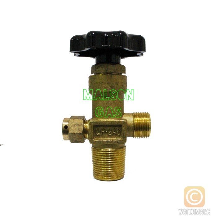 LANGSUNG GAS. KRAN CO2 KARBONDIOKSIDA / VALVE CO2 UNTUK TABUNG CO2
