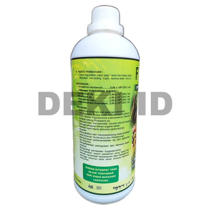 [TopSeller] Trierma Cair Fungsida PGPR Rhizobium Floraone 1 L Pestisida Organik