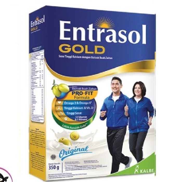 

(TopSeller) ENTRASOL GOLD VANILA / COKLAT 600 GR