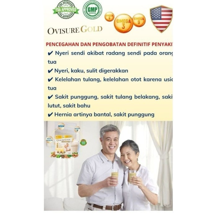 

(TopSeller) !!! Ovisure Gold Susu Kesehatan Untuk Atasi Tulang Dan Nyeri Sendi Official Store