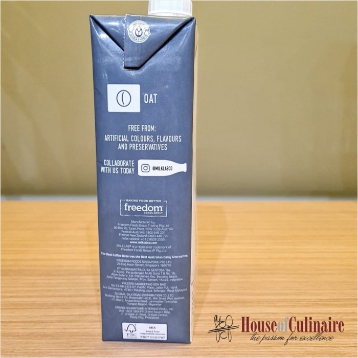 

(TopSeller) Milklab Oat 1 liter