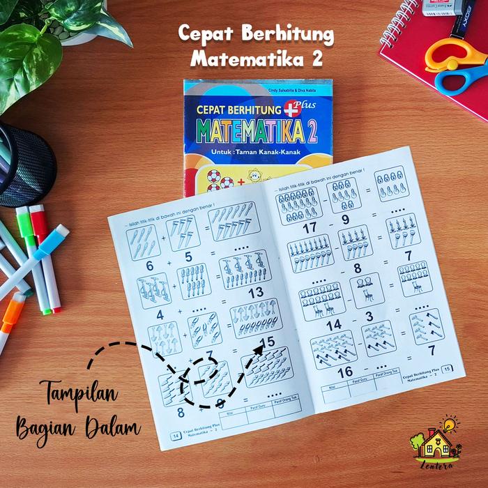 

Buku Pelajaran Anak Cepat Berhitung Matematika Pengurangan Penjumlahan Perkalian Pembagian