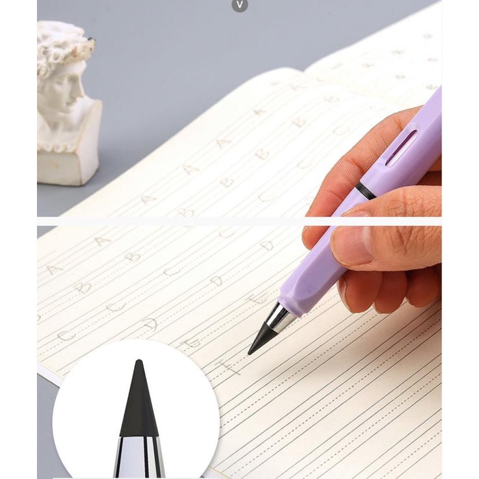 

Pensil Eternal Tanpa Batas / Pensil Ajaib Tanpa Rautan / Pensil Sekolah Tanpa Isi Unlimited /