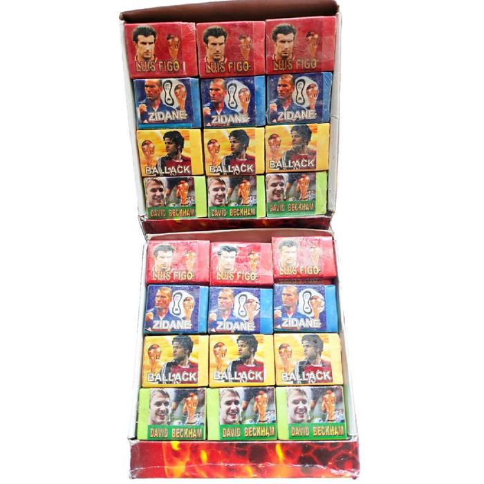 

(12 Pcs) Penghapus /Eraser/Stip Pensil World Cup 1 Lusin