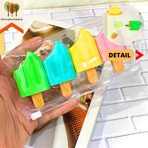 

Stabilo Mini Stick Ice Cream 1 Set Isi 4 Pcs Warna Pastel Stationery