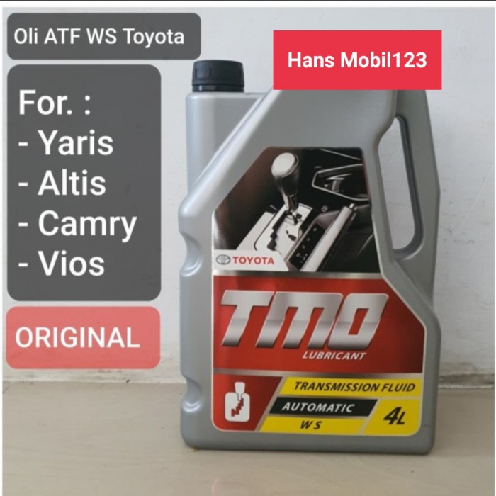 OLI ATF TMO WS ( TRANSMISSION AUTO MATIC FLUID WS ) 4LITER ORI ORIGINAL