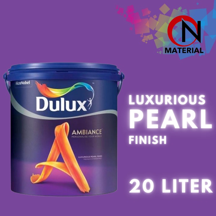 Cat Dulux Ambiance 20L / Brilliant White 2290 / Putih