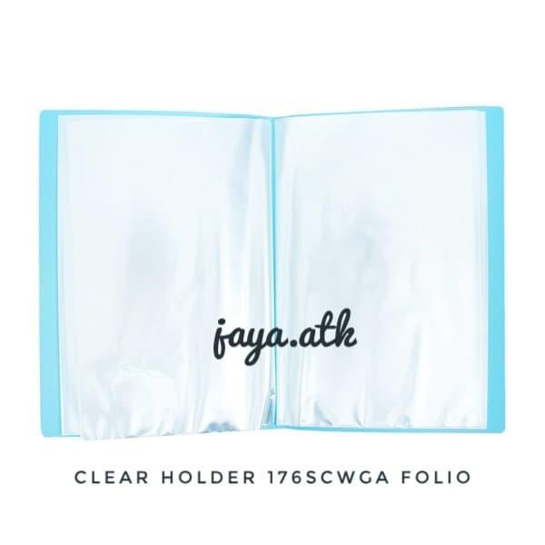 

pintar- MAP PLASTIK DOKUMEN FOLIO F4 40 LBR CLEAR HOLDER F4 40 WARNA PASTEL