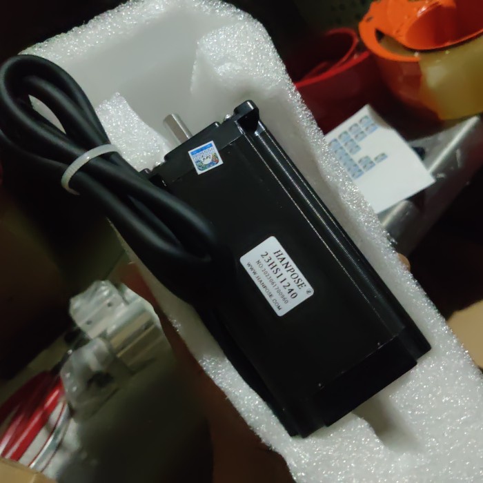 Motor Nema 23 as 8mm torsi 30kg.cm 23HS112400 nema 23 hanpose nema23
