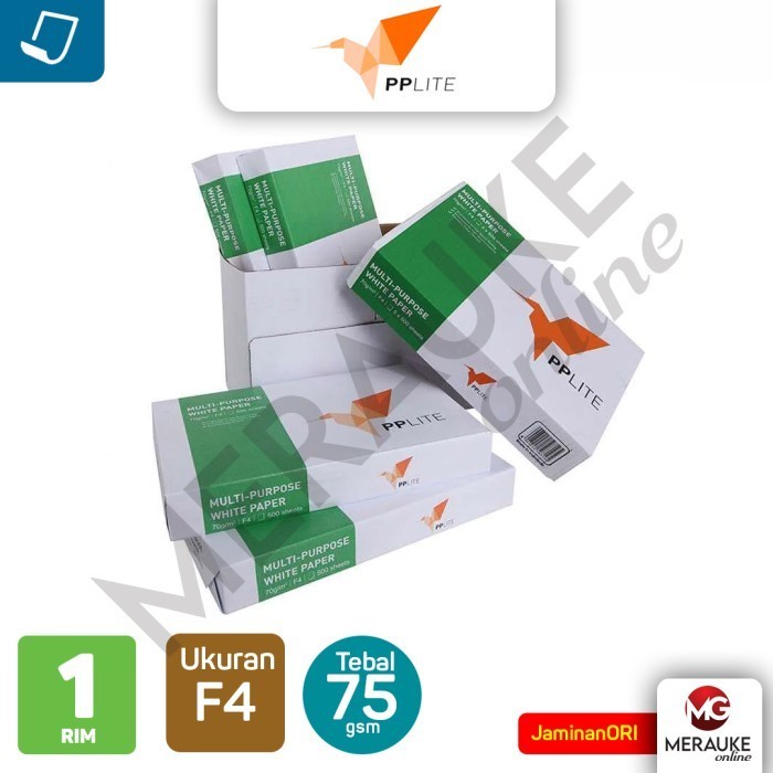 

pintar- Kertas HVS PP Lite F4 75 GSM