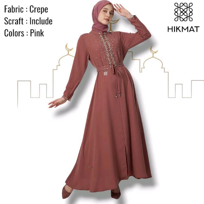 Abaya Hikmat Fashion Original A3015 / Gamis